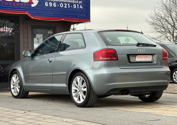 Audi A3 cena 32900 przebieg: 135000, rok produkcji 2011 z Tolkmicko małe 277